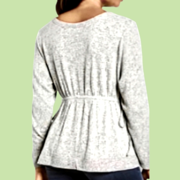 ❄️Caslon Like New, Super Soft Tie-Waist Top Sz Medium - Picture 2 of 9